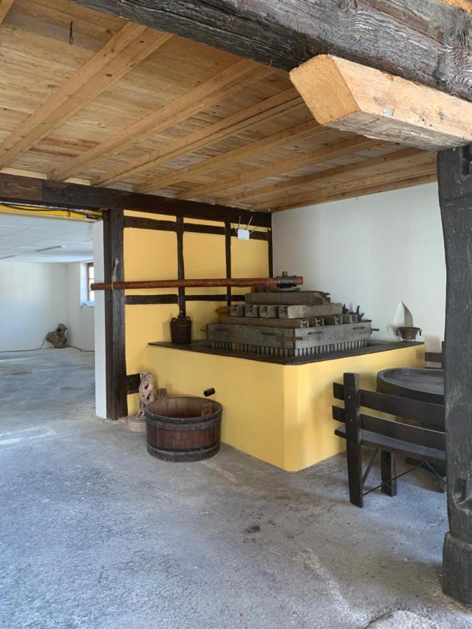 Maison A Colombage De 1602 Wintzenheim Bagian luar foto